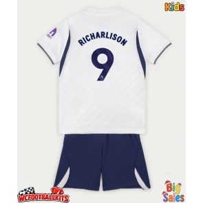 Tottenham Hotspur Richarlison #9 Replica Home Stadium Kit for Kids 2026-27 Short Sleeve (+ pants)